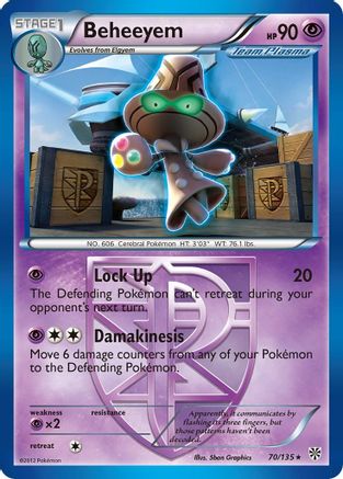 Beheeyem (Team Plasma)  - Rare