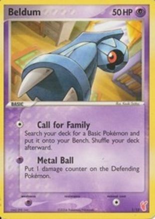 Beldum (1/12) [EX : Kit d'entraînement 2 - Plusle] 