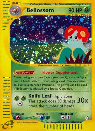 Bellossom (H5)  - Holofoil - Holo Rare
