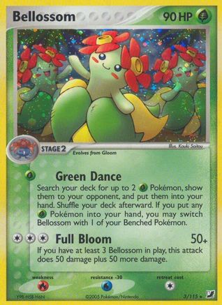 Bellossom  - Reverse Holofoil - Holo Rare