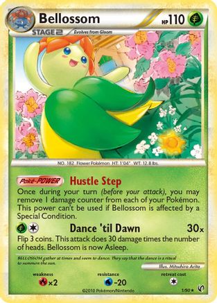 Bellossom  - Holofoil - Holo Rare