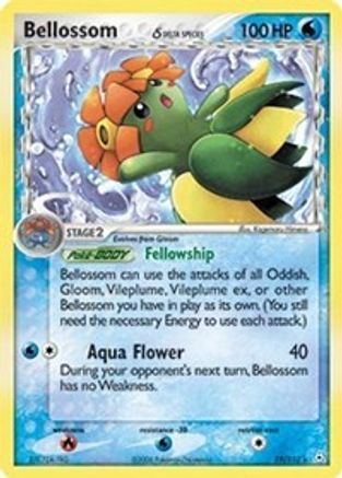Bellossom (19/110) (Espèce Delta) [EX : Fantômes Holon] 