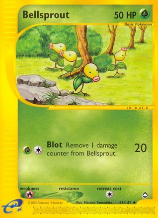 Bellsprout (45)  - Uncommon