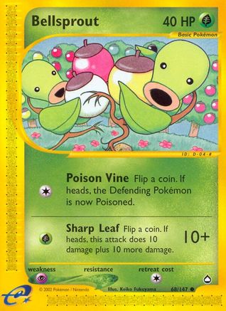 Bellsprout (68)  - Common