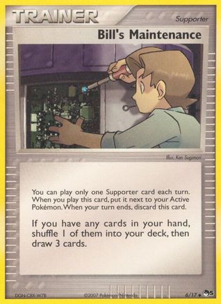 Bill's Maintenance  - Uncommon
