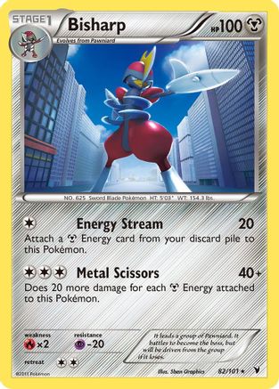 Bisharp (82)  - Holofoil - Holo Rare