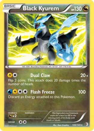 Black Kyurem  - Rare