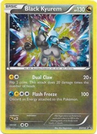 Kyurem noir (BW58) [Noir et blanc : promotions Black Star] 