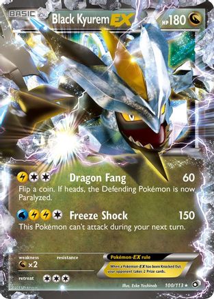 Black Kyurem EX  - Holofoil - Ultra Rare