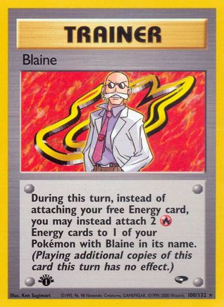 Blaine (100) (100) 100  - 1st Edition - Rare