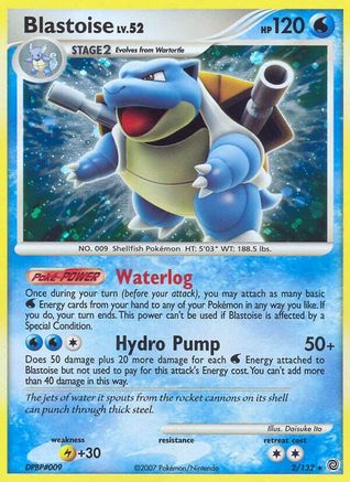 Blastoise  - Holofoil - Holo Rare
