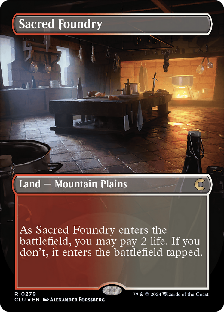 Fonderie sacrée (sans frontières) [Ravnica: Clue Edition] 