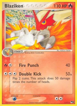 Blaziken 001  - Rare