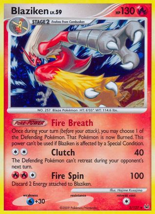 Blaziken  - Holofoil - Holo Rare