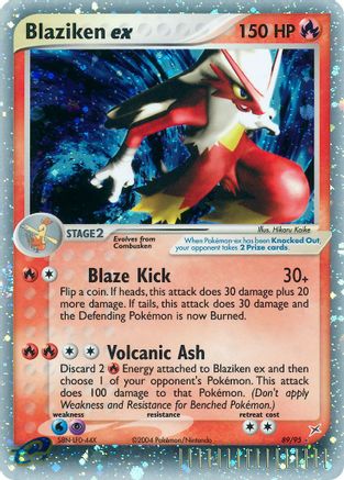 Blaziken ex  - Holofoil - Ultra Rare