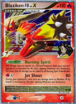 Blaziken FB Lv.X  - Holofoil - Ultra Rare