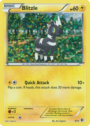 Blitzle (6/12) [Promos McDonald's : Collection 2011] 