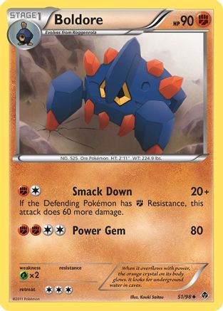 Boldore (51)  - Uncommon