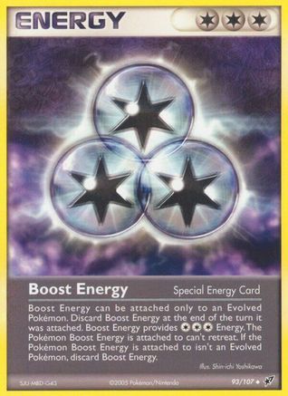 Boost Energy  - Reverse Holofoil - Uncommon