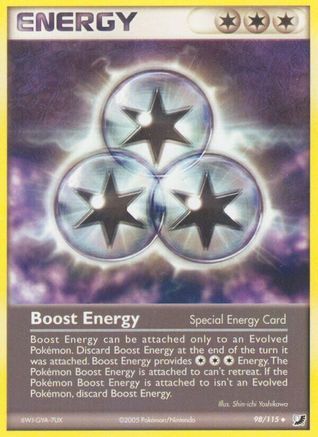 Boost Energy  - Reverse Holofoil - Uncommon