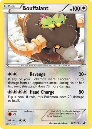 Bouffalant 107/113  - Uncommon
