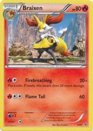 Braixen (9/39) [XY : Kit de démarrage Kalos] 