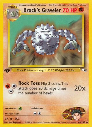 Brock's Graveler 040  - 1st Edition - Uncommon