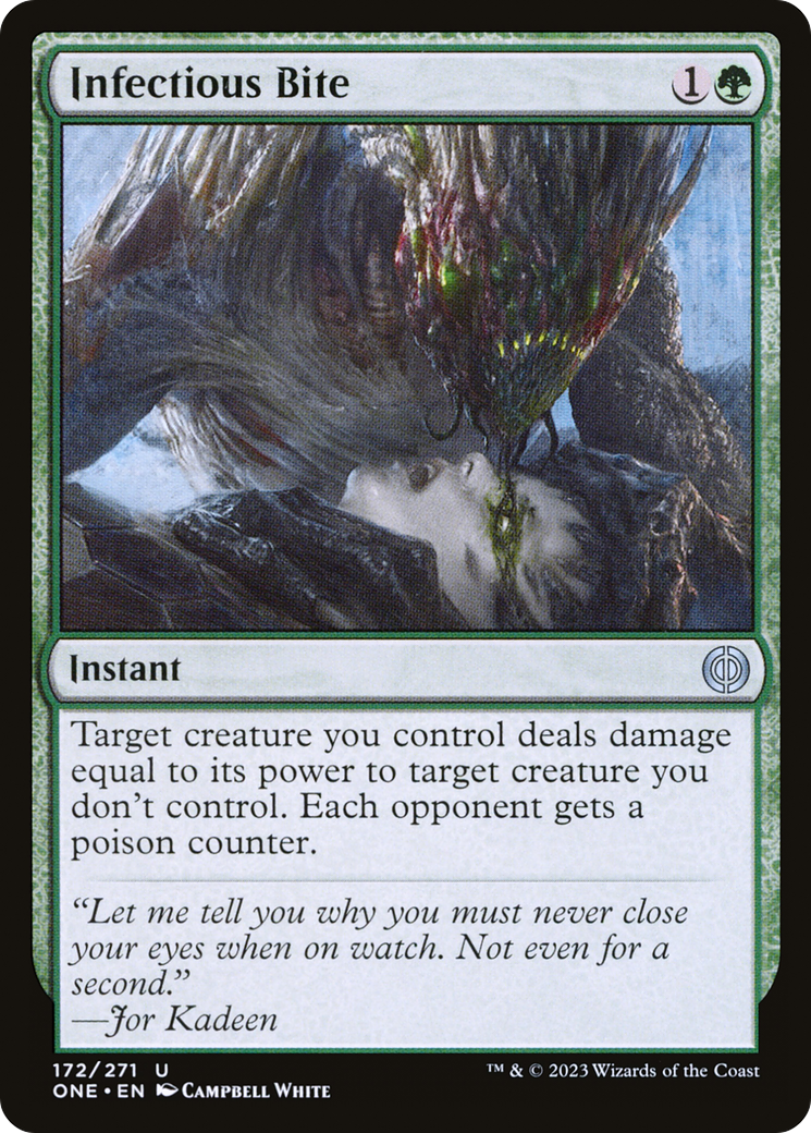 Morsure infectieuse [Phyrexia : Tous seront un] 