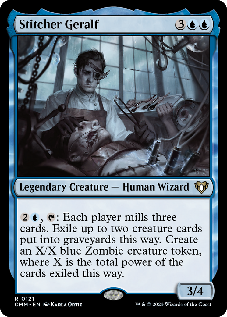 Stitcher Geralf (CMM-121) - Commander Masters