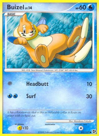 Buizel  - Common