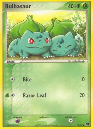 Bulbasaur 012  - Common