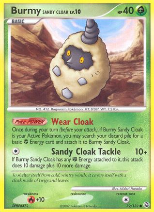 Burmy Sandy Cloak  - Common
