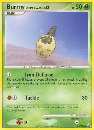 Cape Burmy Sandy (54/100) [Diamond &amp; Pearl : Majestic Dawn] 