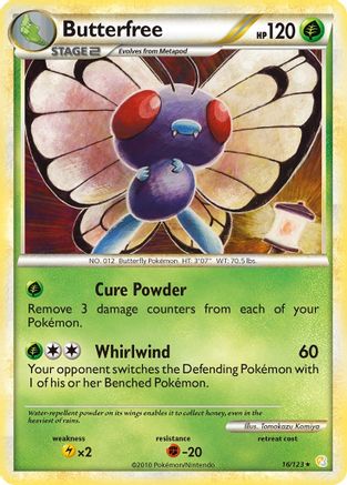 Butterfree/123  - Rare