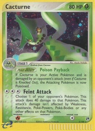 Cacturne  - Holofoil - Holo Rare