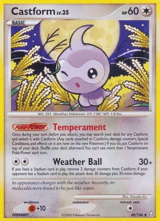 Castform 048/146  - Uncommon