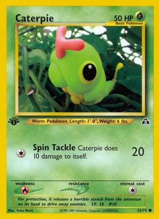 Caterpie 053  - 1st Edition - Common