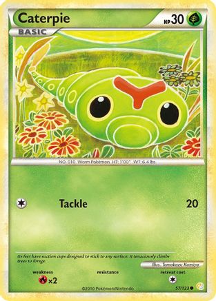 Caterpie 057  - Common
