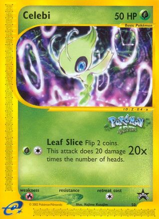 Celebi (50) [Wizards of the Coast : Black Star Promos] 