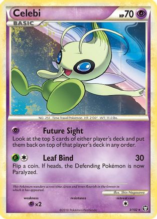 Celebi 003  - Holofoil - Holo Rare