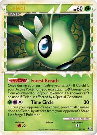 Celebi (Prime) 092  - Holofoil - Ultra Rare