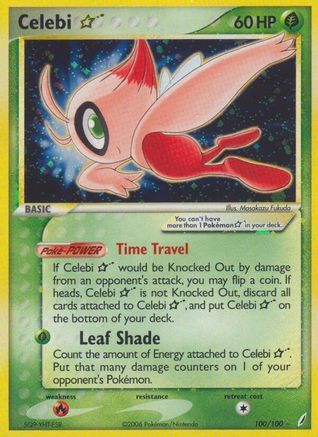 Celebi Star/100  - Holofoil - Ultra Rare
