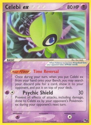 Celebi ex (Non-Holo)  - Ultra Rare
