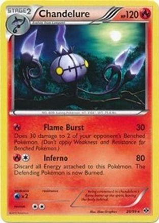Chandelure - 20/99/099  - Rare