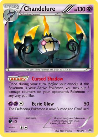 Chandelure (Secret)  - Holofoil - Secret Rare