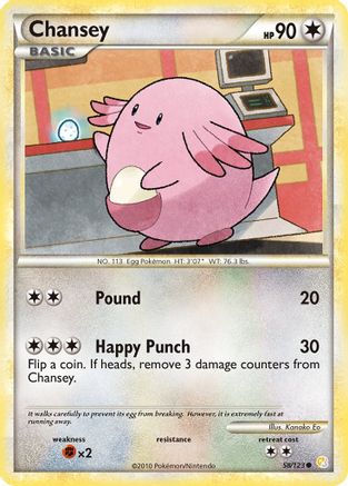 Chansey 058/123  - Common