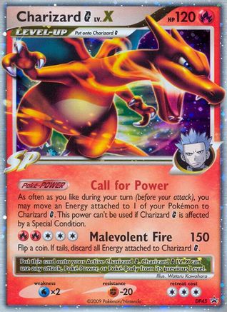 Charizard G LV.X DP45  - Holofoil - Promo