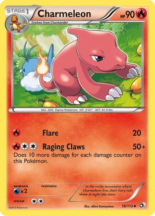 Charmeleon 018  - Uncommon