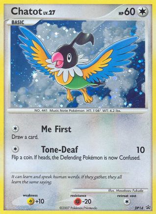 Chatot - DP14  - Holofoil - Promo