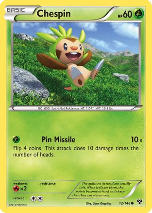 Chespin 012/146  - Common